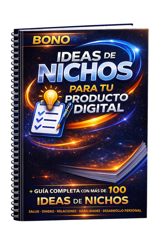Bono: guía con más de 100 ideas de nichos para producto digital