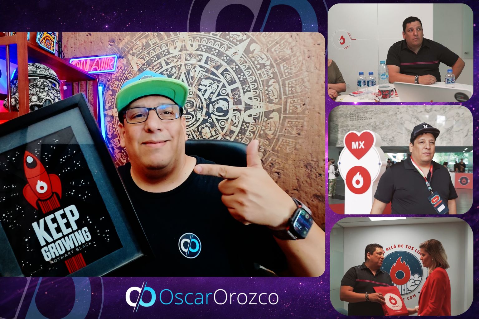 Oscar Orozco — productor digital, Hotmart y premios